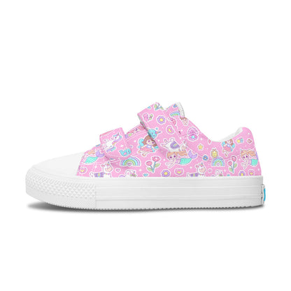 MyKids-USA® Kids Shoes Low Tops Mermaid And Unicorns