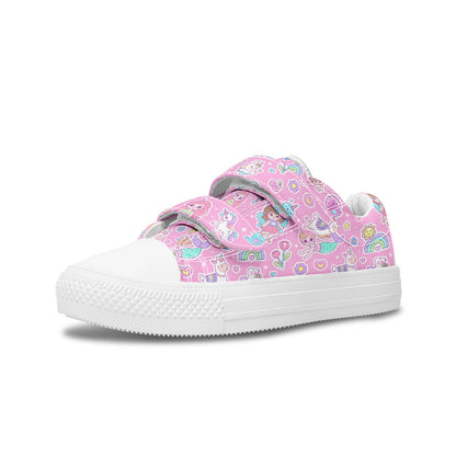MyKids-USA® Kids Shoes Low Tops Mermaid And Unicorns