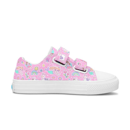 MyKids-USA® Kids Shoes Low Tops Mermaid And Unicorns