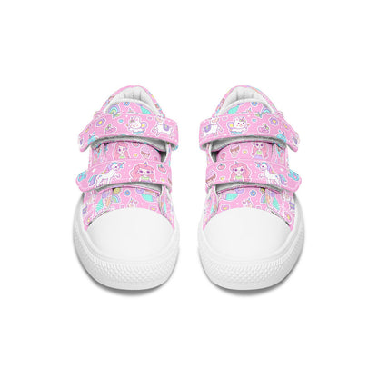 MyKids-USA® Kids Shoes Low Tops Mermaid And Unicorns