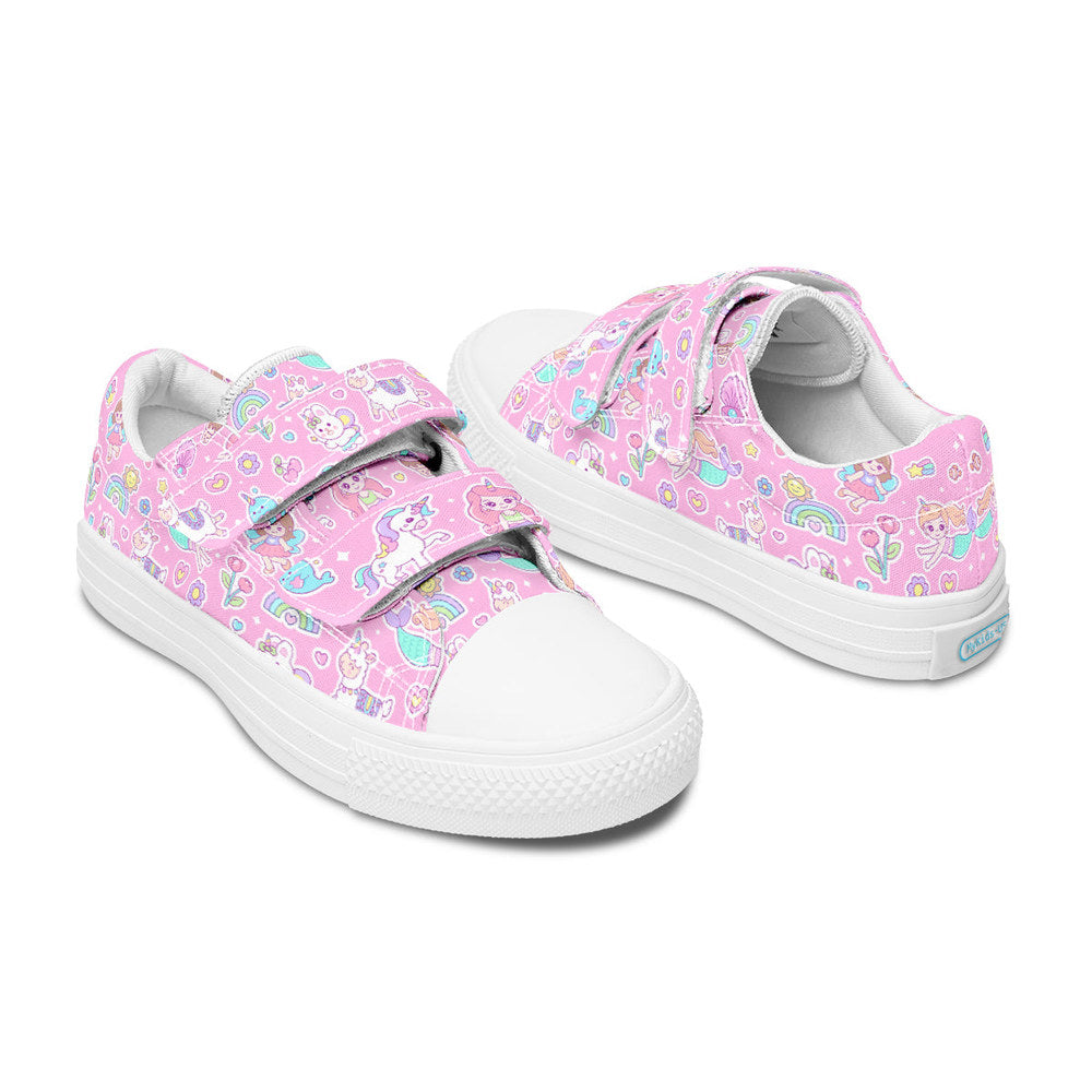 MyKids-USA® Kids Shoes Low Tops Mermaid And Unicorns