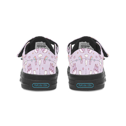 MyKids-USA® Kids Shoes Low Tops Rainbow And Cats