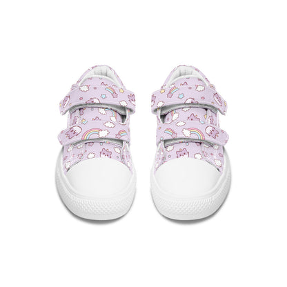 MyKids-USA® Kids Shoes Low Tops Rainbow And Cats