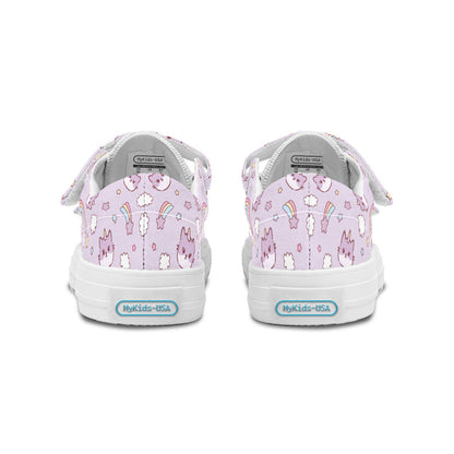 MyKids-USA® Kids Shoes Low Tops Rainbow And Cats