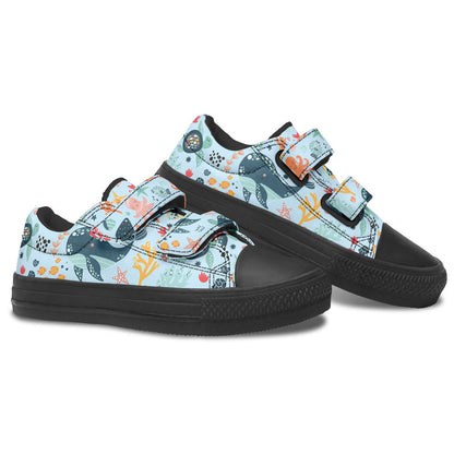 MyKids-USA® Kids Shoes Low Tops Sea Animals