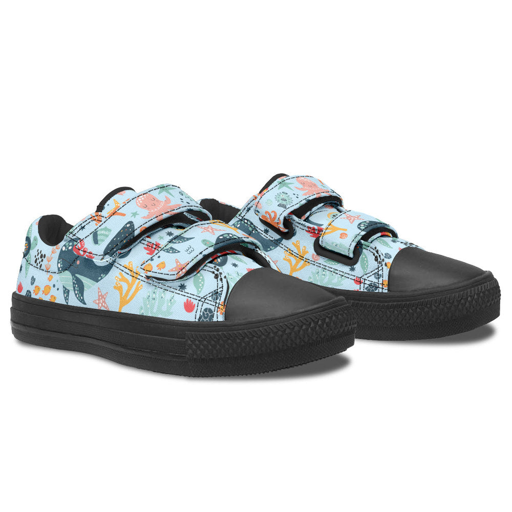 MyKids-USA® Kids Shoes Low Tops Sea Animals