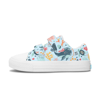 MyKids-USA® Kids Shoes Low Tops Sea Animals