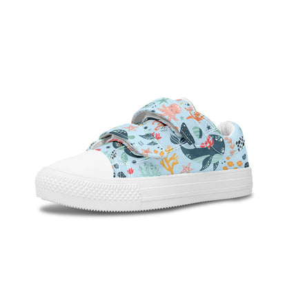 MyKids-USA® Kids Shoes Low Tops Sea Animals