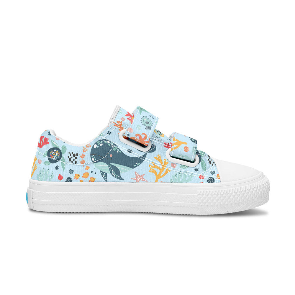 MyKids-USA® Kids Shoes Low Tops Sea Animals
