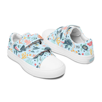 MyKids-USA® Kids Shoes Low Tops Sea Animals