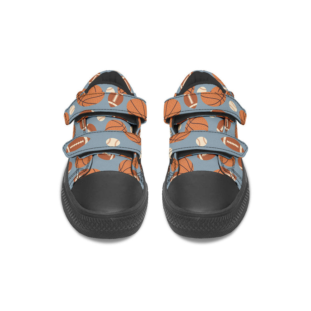 MyKids-USA® Kids Shoes Low Tops Sports Fan