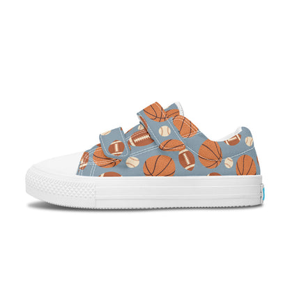 MyKids-USA® Kids Shoes Low Tops Sports Fan