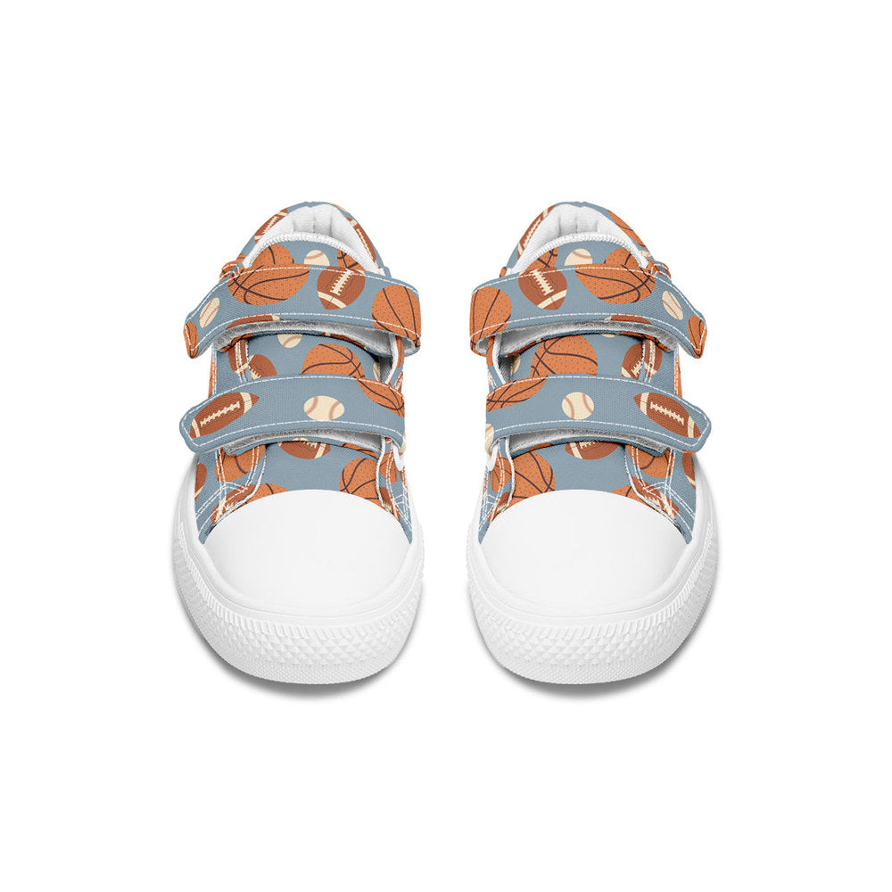 MyKids-USA® Kids Shoes Low Tops Sports Fan