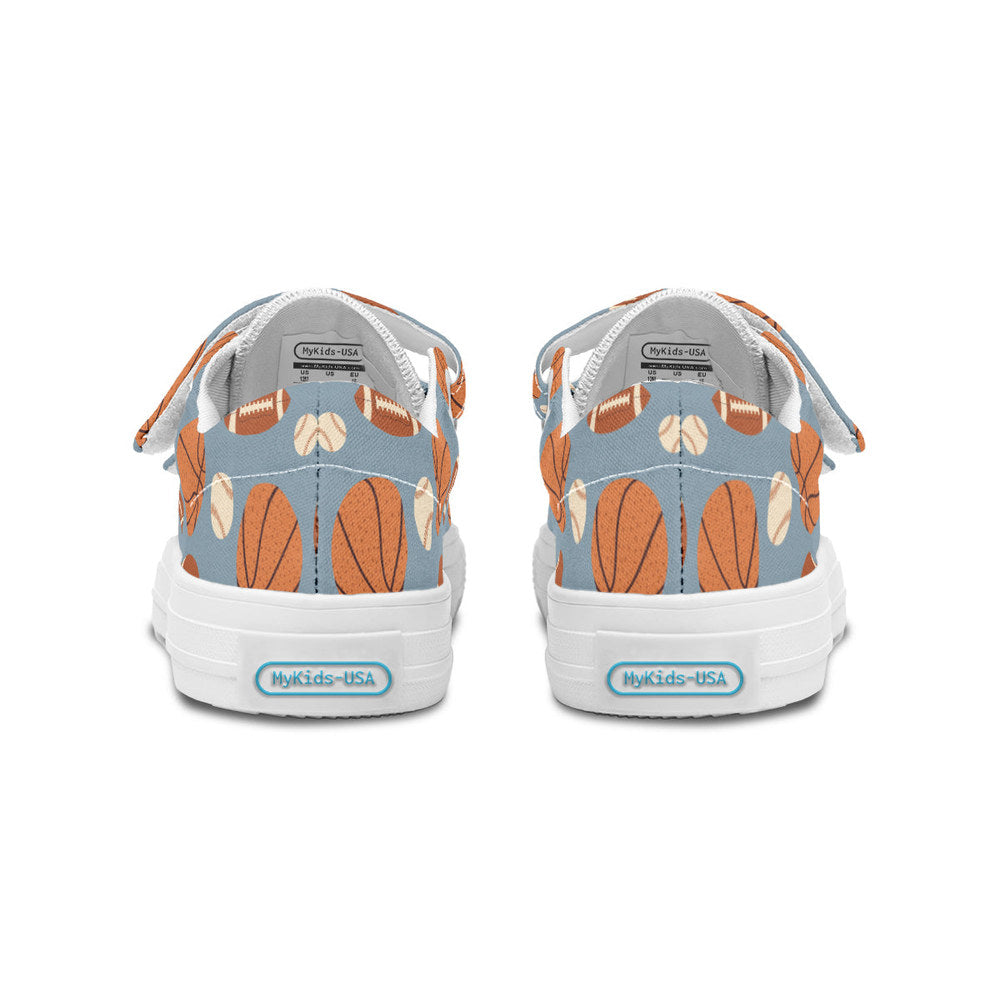 MyKids-USA® Kids Shoes Low Tops Sports Fan