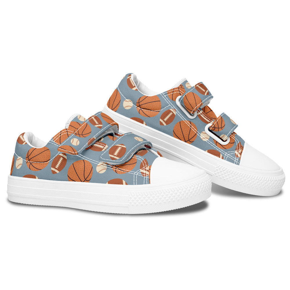 MyKids-USA® Kids Shoes Low Tops Sports Fan