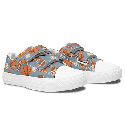 MyKids-USA® Kids Shoes Low Tops Sports Fan