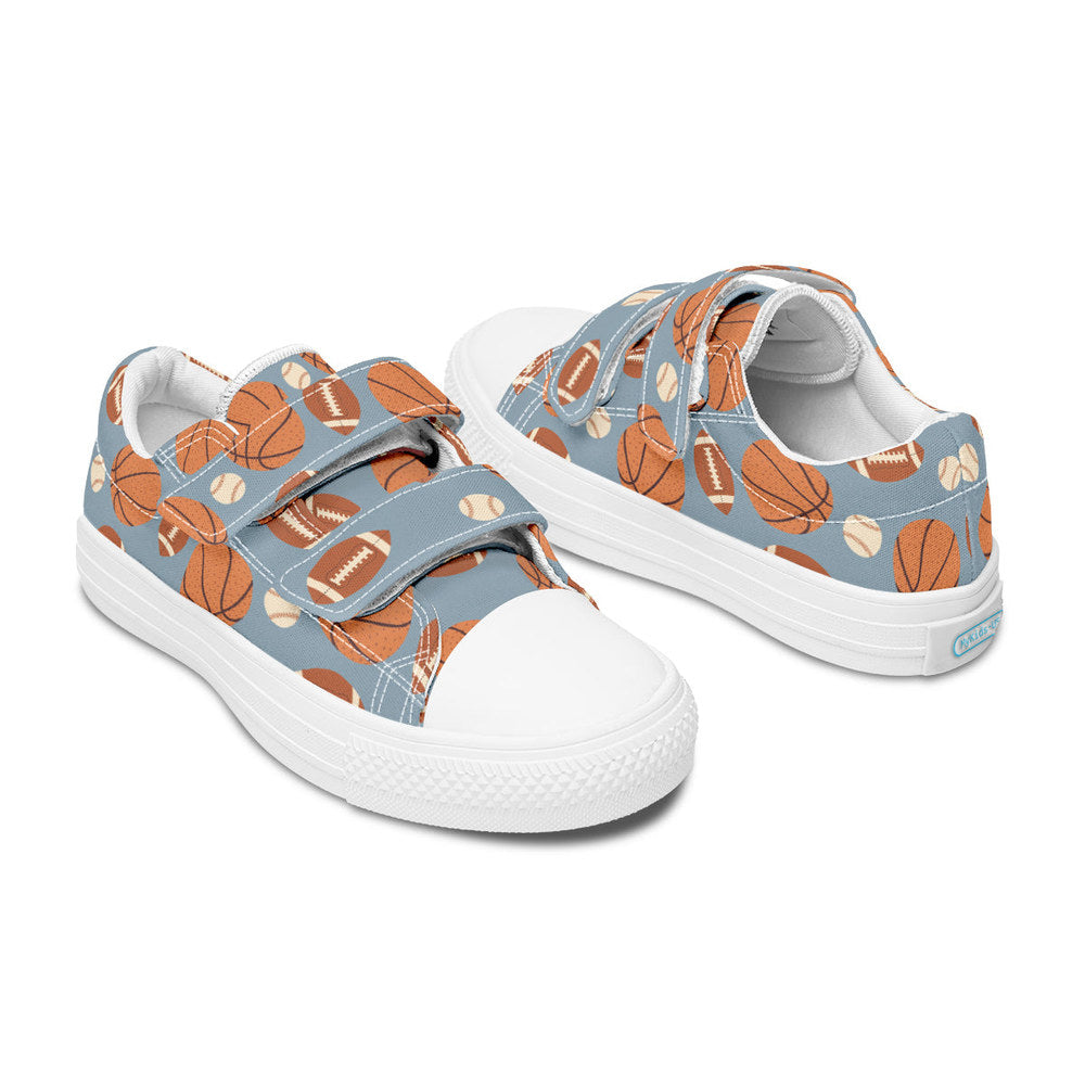 MyKids-USA® Kids Shoes Low Tops Sports Fan