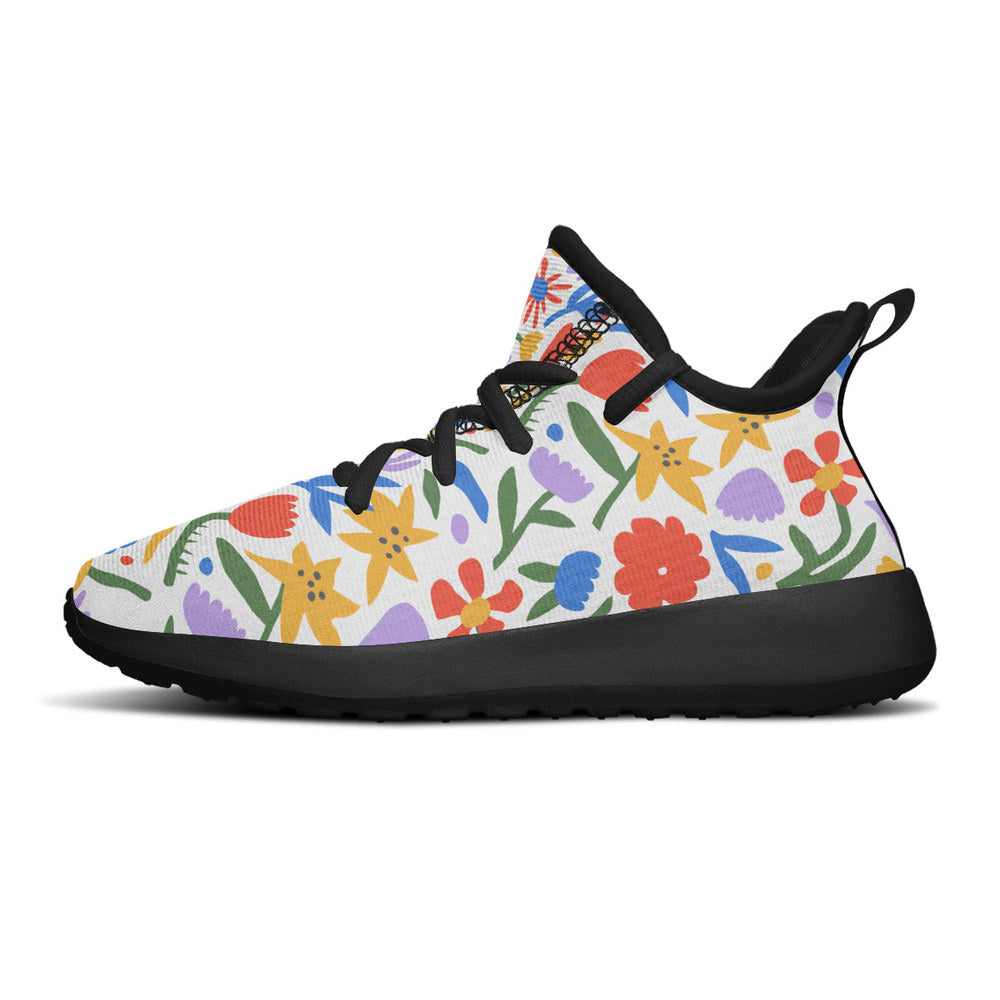 MyKids-USA® Kids Shoes Sneakers Abstract Flowers