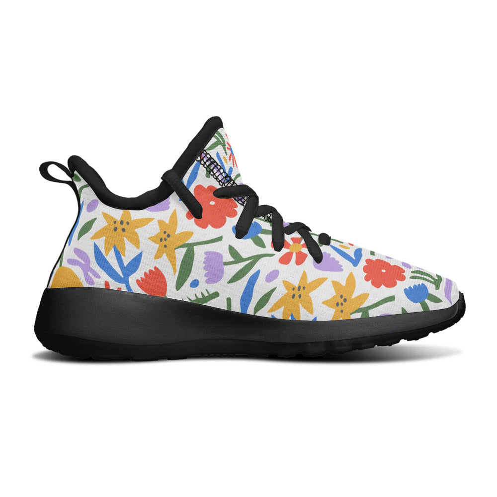 MyKids-USA® Kids Shoes Sneakers Abstract Flowers