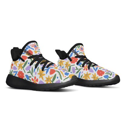 MyKids-USA® Kids Shoes Sneakers Abstract Flowers