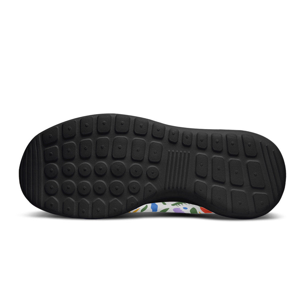 MyKids-USA® Kids Shoes Sneakers Abstract Flowers