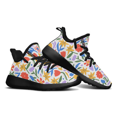 MyKids-USA® Kids Shoes Sneakers Abstract Flowers