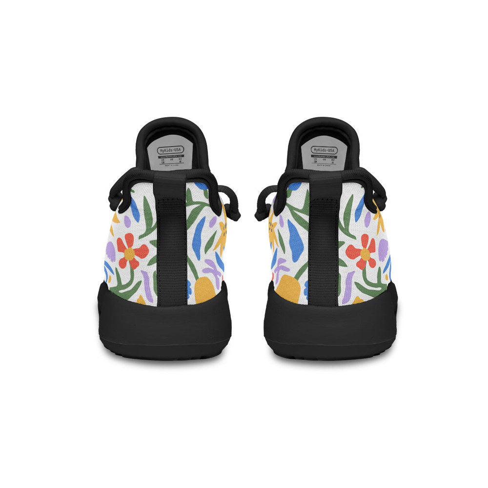 MyKids-USA® Kids Shoes Sneakers Abstract Flowers