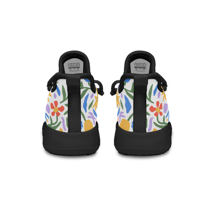 MyKids-USA® Kids Shoes Sneakers Abstract Flowers
