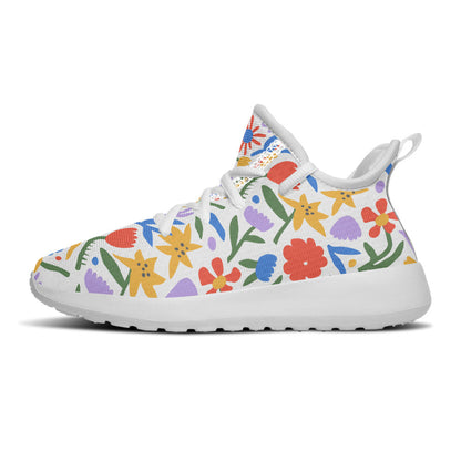 MyKids-USA® Kids Shoes Sneakers Abstract Flowers
