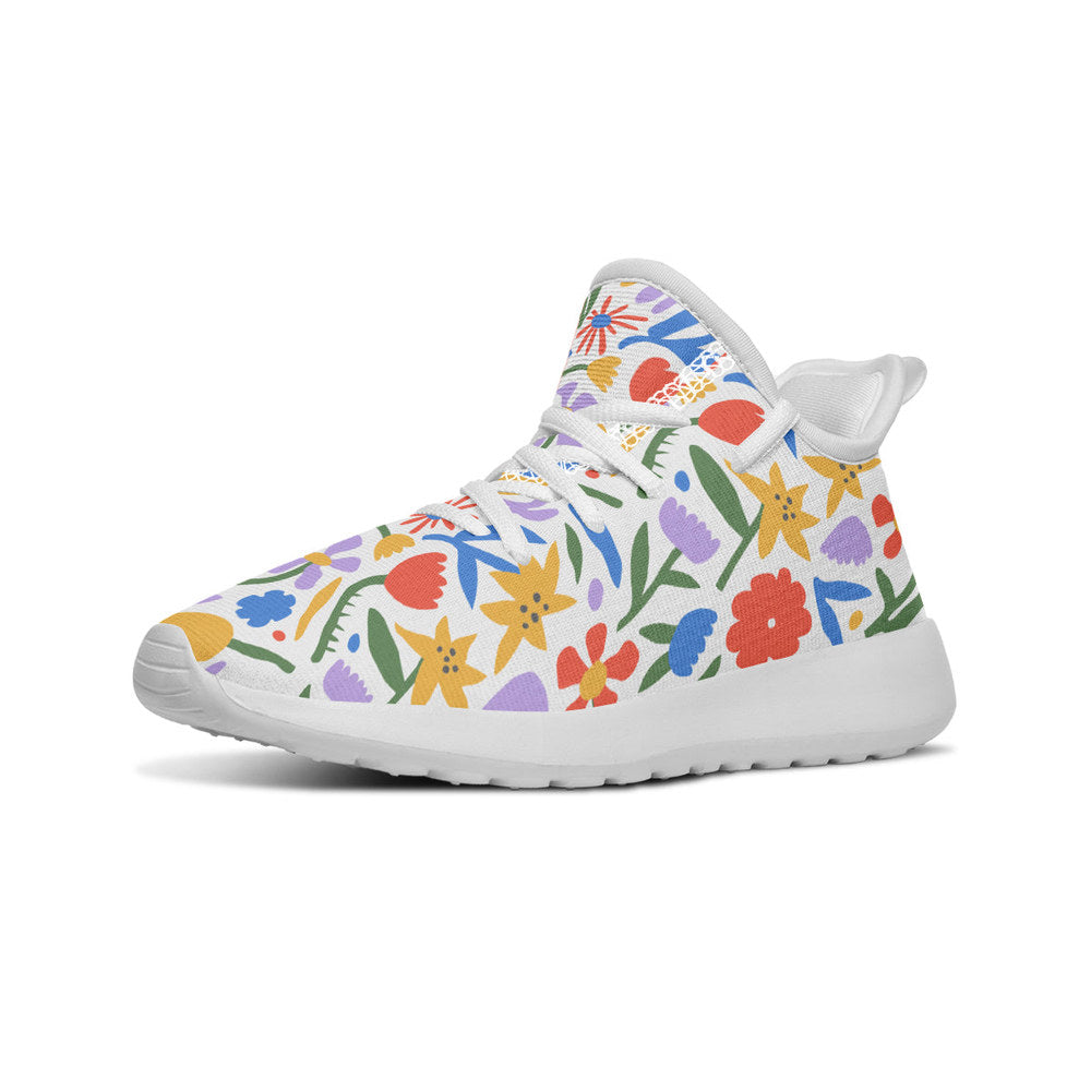 MyKids-USA® Kids Shoes Sneakers Abstract Flowers