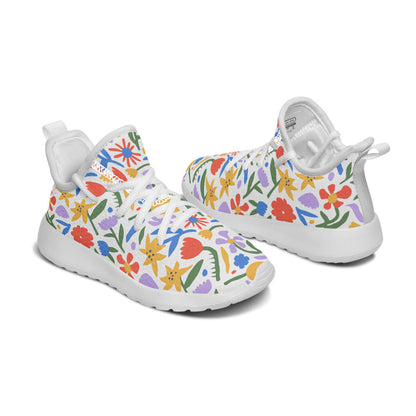 MyKids-USA® Kids Shoes Sneakers Abstract Flowers