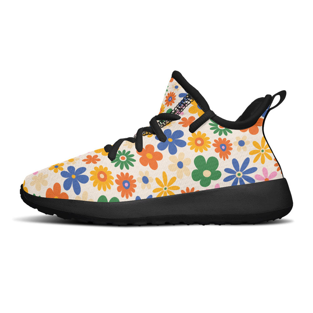 MyKids-USA® Kids Shoes Sneakers Colorful Flowers