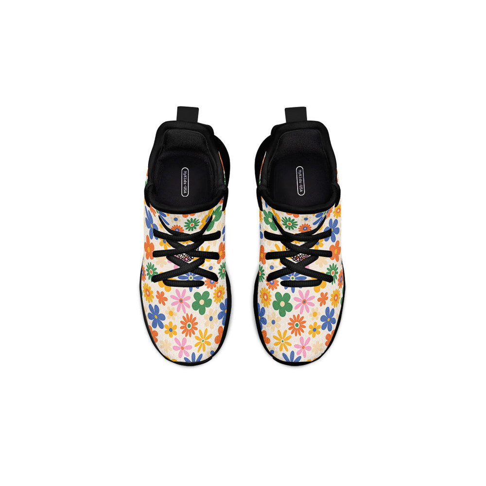 MyKids-USA® Kids Shoes Sneakers Colorful Flowers