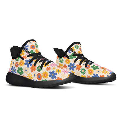 MyKids-USA® Kids Shoes Sneakers Colorful Flowers