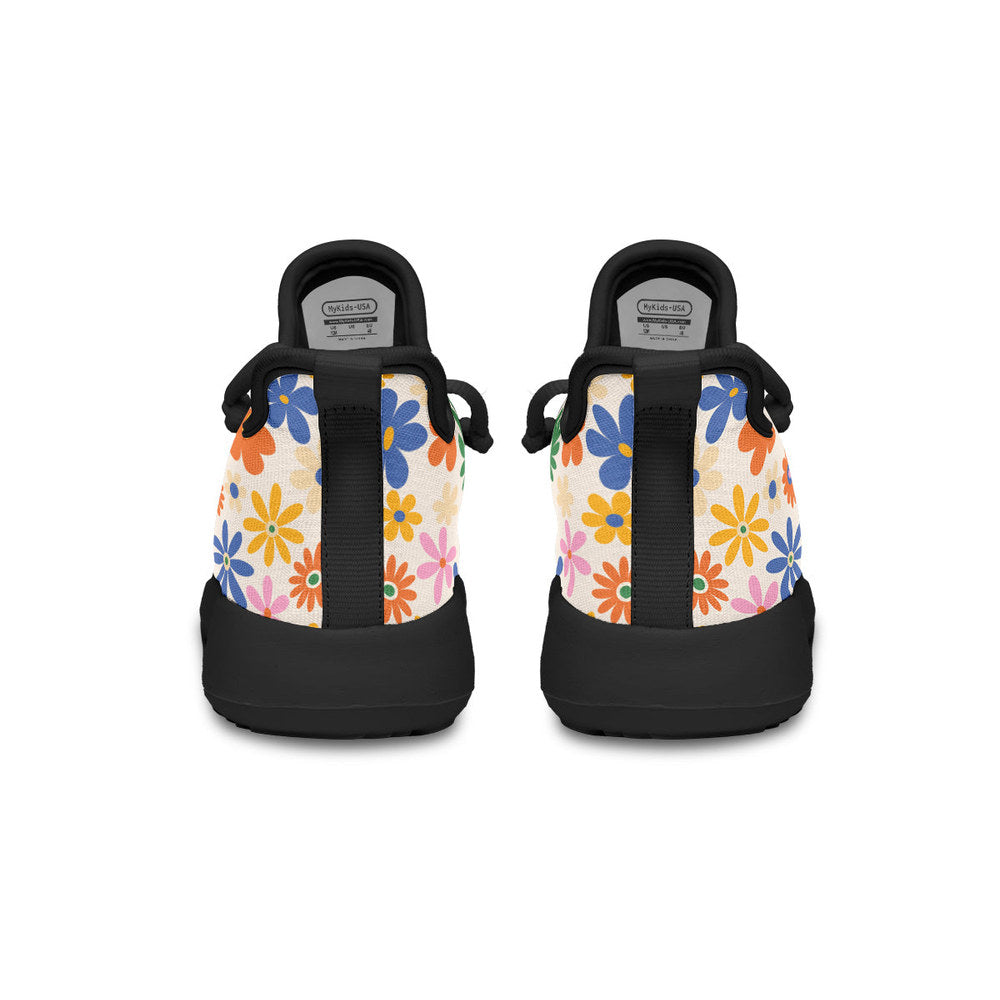 MyKids-USA® Kids Shoes Sneakers Colorful Flowers