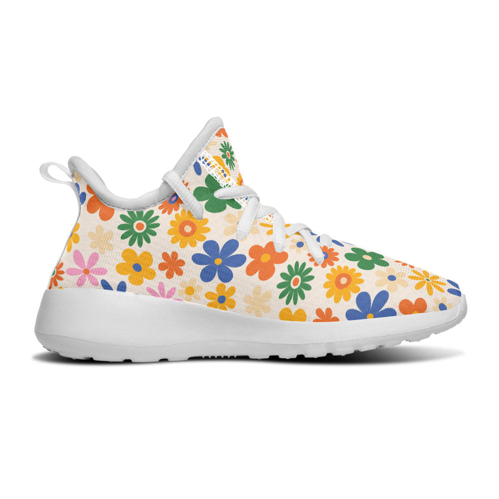 MyKids-USA® Kids Shoes Sneakers Colorful Flowers