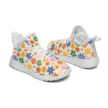 MyKids-USA® Kids Shoes Sneakers Colorful Flowers