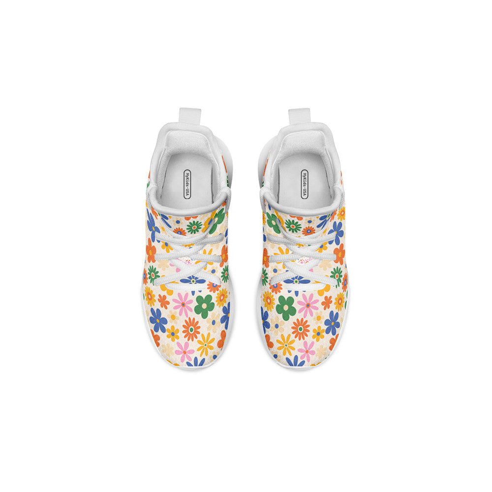 MyKids-USA® Kids Shoes Sneakers Colorful Flowers