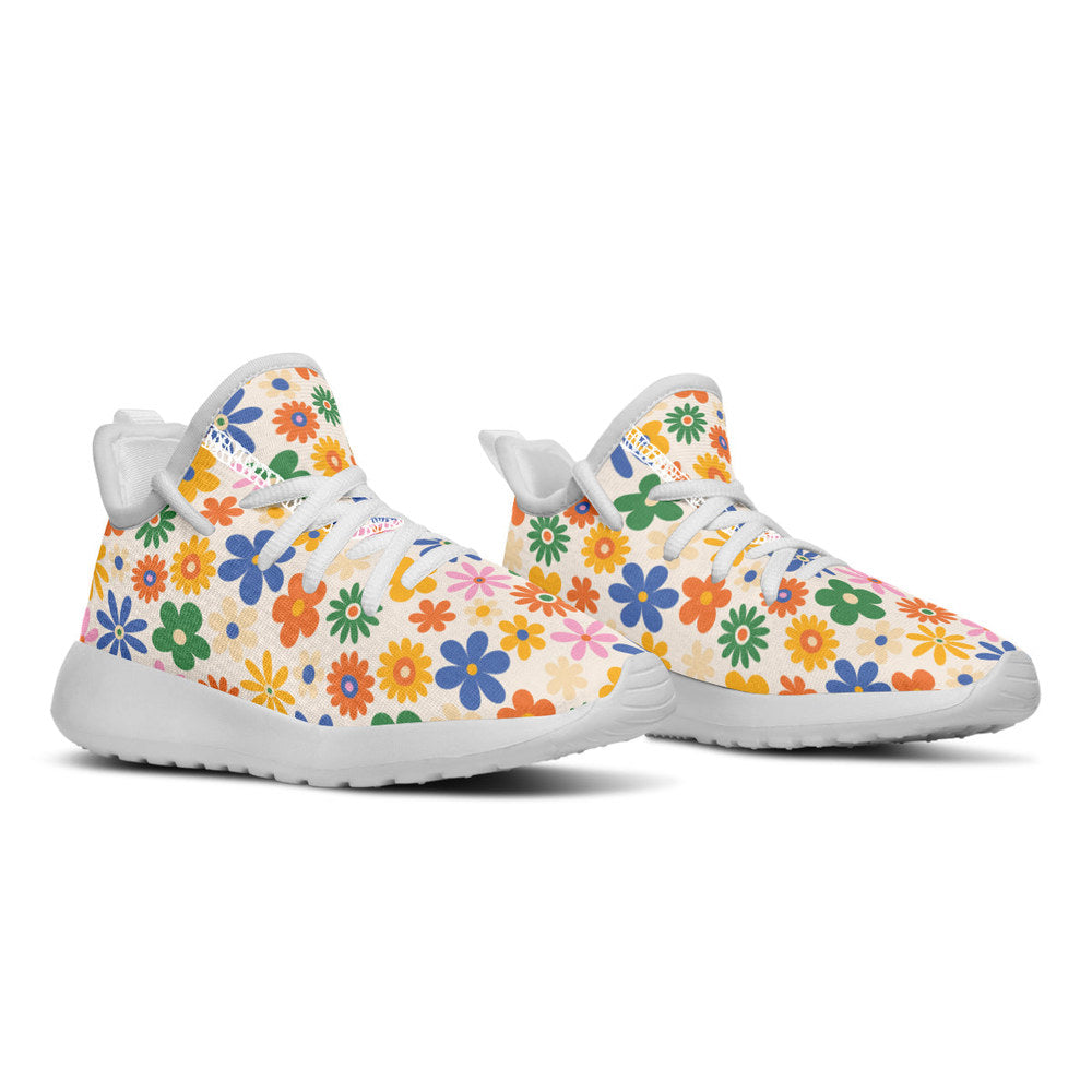 MyKids-USA® Kids Shoes Sneakers Colorful Flowers