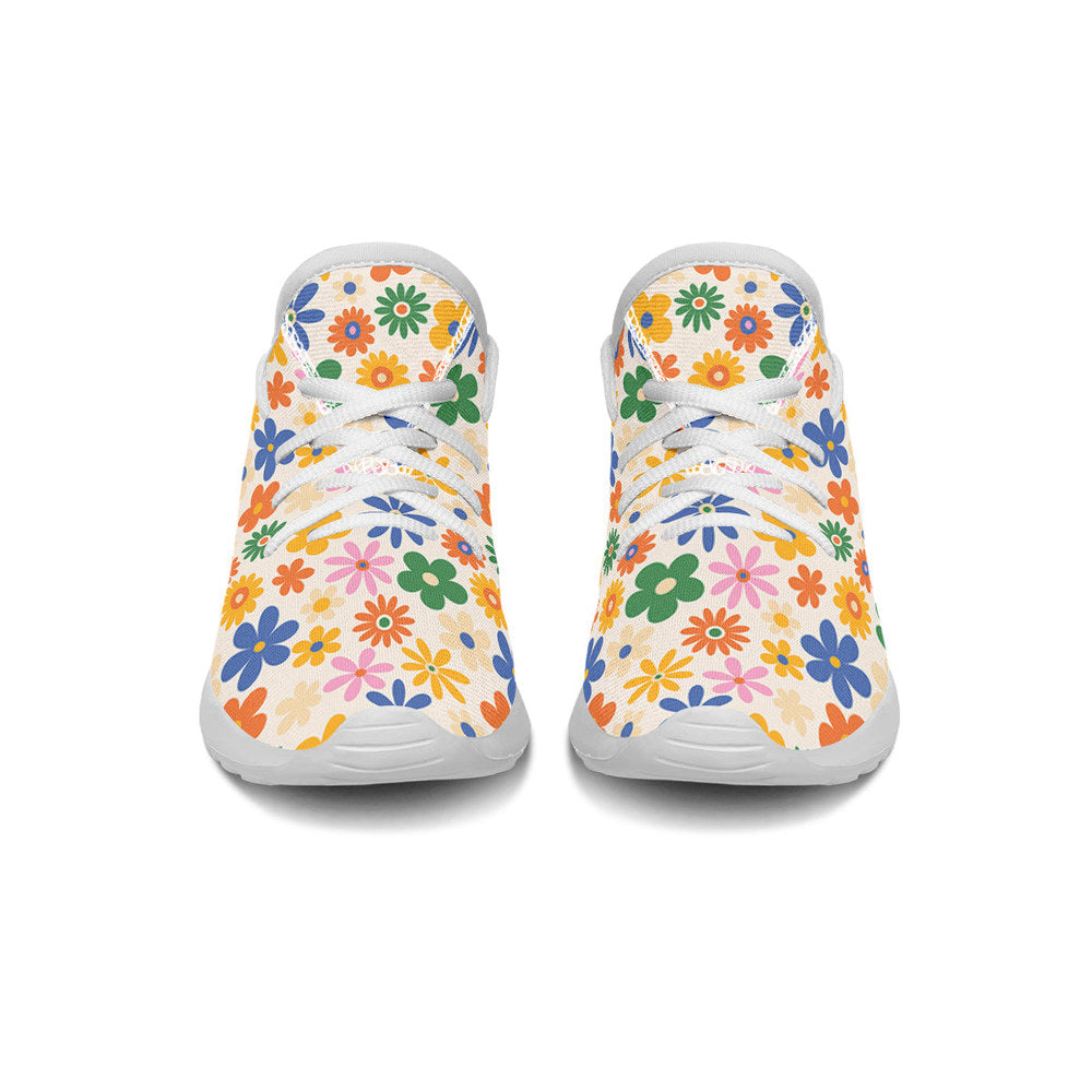 MyKids-USA® Kids Shoes Sneakers Colorful Flowers