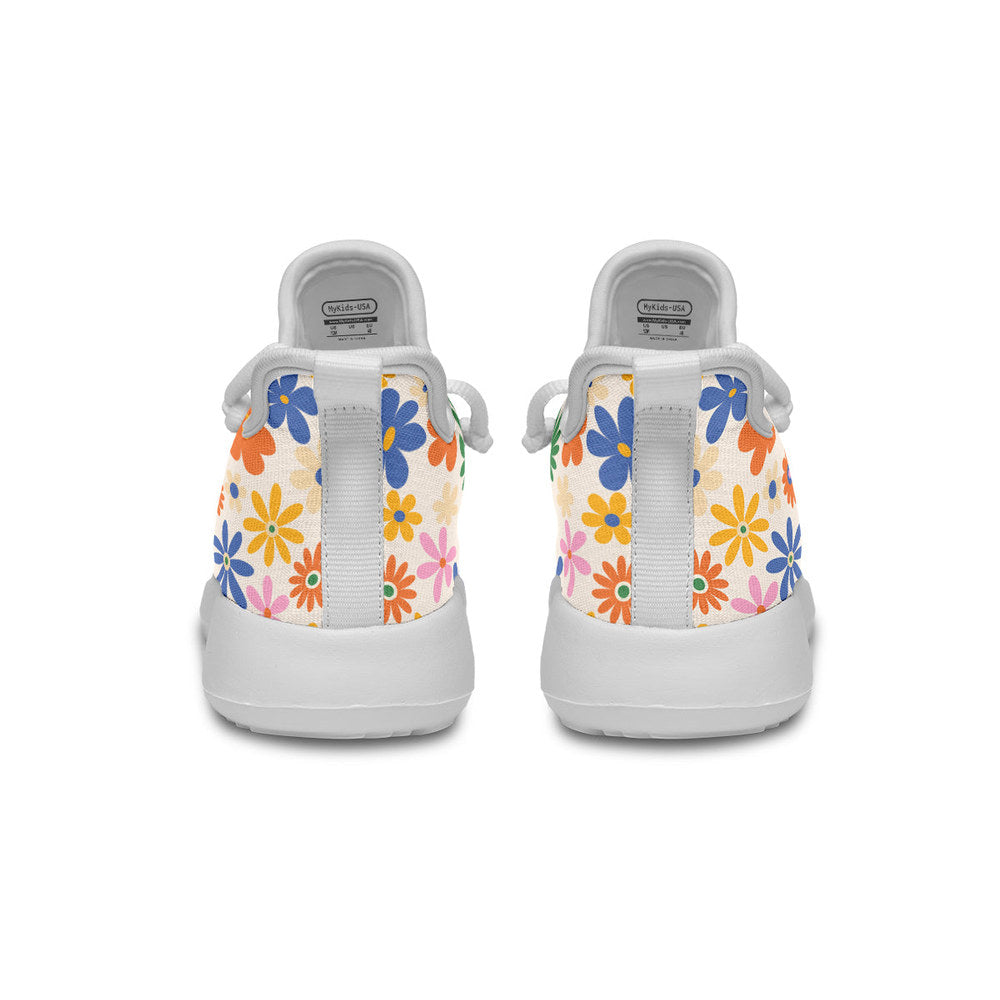 MyKids-USA® Kids Shoes Sneakers Colorful Flowers