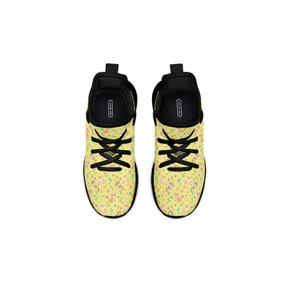 MyKids-USA® Kids Shoes Sneakers Floral Cats