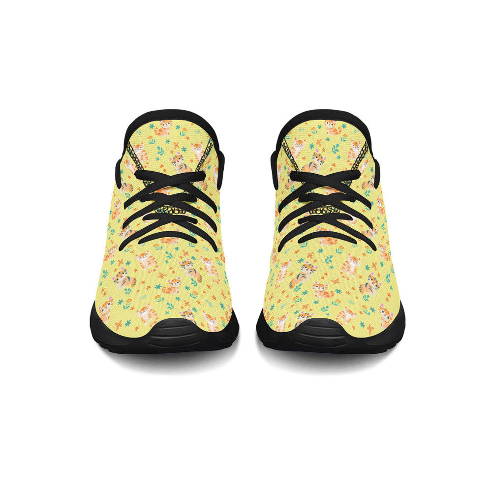 MyKids-USA® Kids Shoes Sneakers Floral Cats