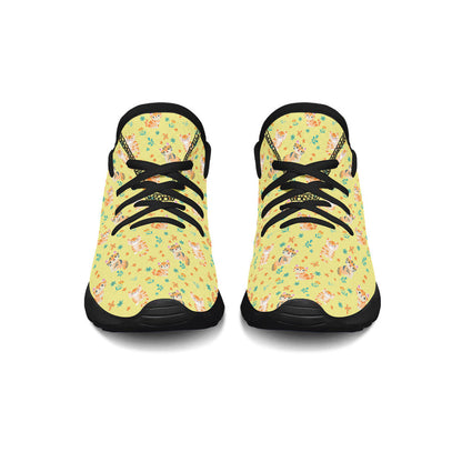 MyKids-USA® Kids Shoes Sneakers Floral Cats