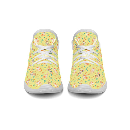 MyKids-USA® Kids Shoes Sneakers Floral Cats