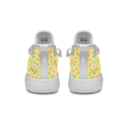 MyKids-USA® Kids Shoes Sneakers Floral Cats