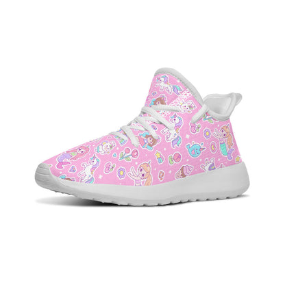 MyKids-USA® Kids Shoes Sneakers Mermaid And Unicorns
