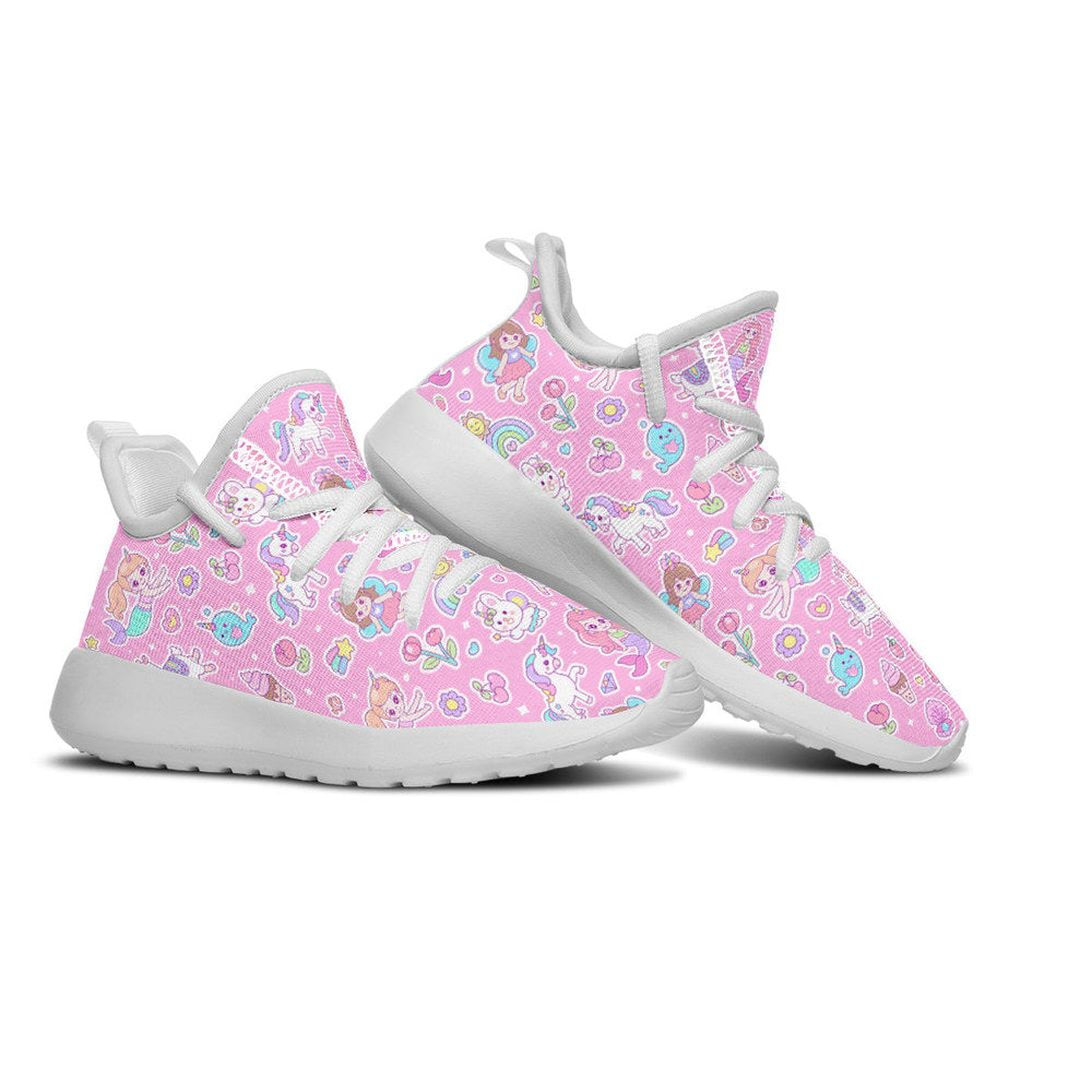 MyKids-USA® Kids Shoes Sneakers Mermaid And Unicorns