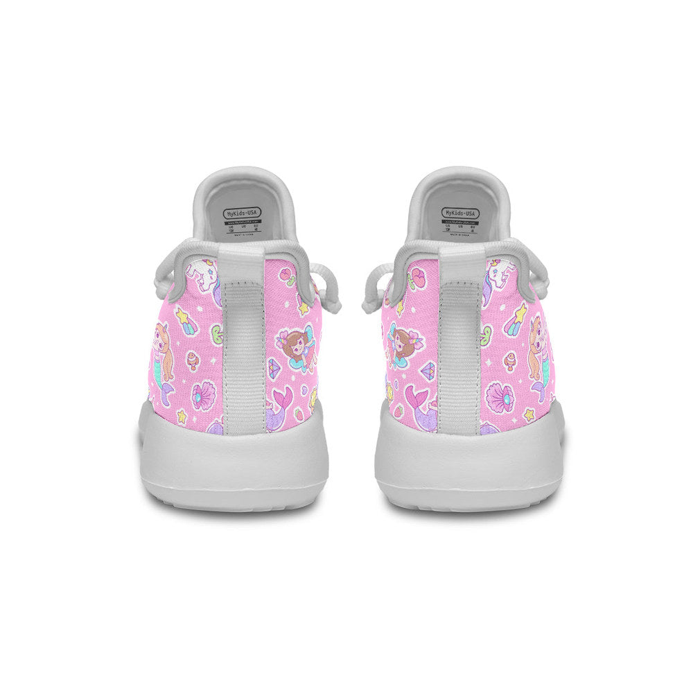 MyKids-USA® Kids Shoes Sneakers Mermaid And Unicorns