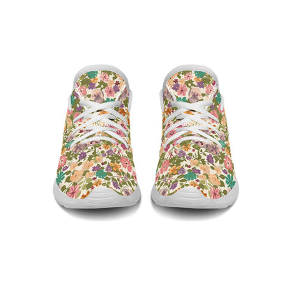 MyKids-USA® Kids Shoes Sneakers Mixed Flowers Pattern